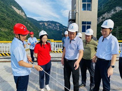 胡甲均调研宜冲桥项目前期工作并查抄威廉体育公司水库安全度汛工作