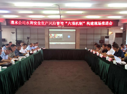 威廉体育公司召开水利安全出产风险管控“六项机造”构建现场推动会