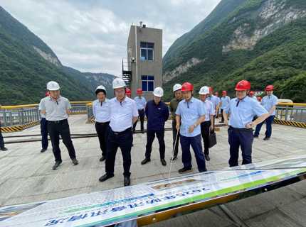 马水山率队到威廉体育公司所属水库发展防汛查抄 
